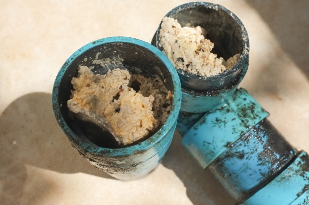 رسوب لوله فاضلاب