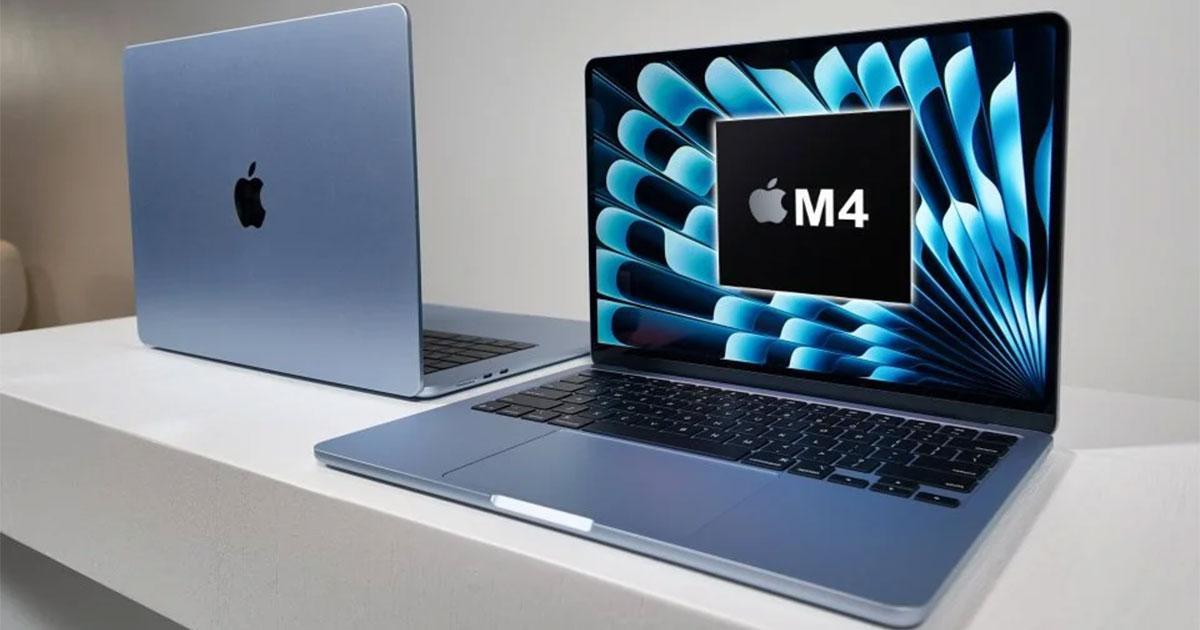 تراشه M4 در مک بوک ایر