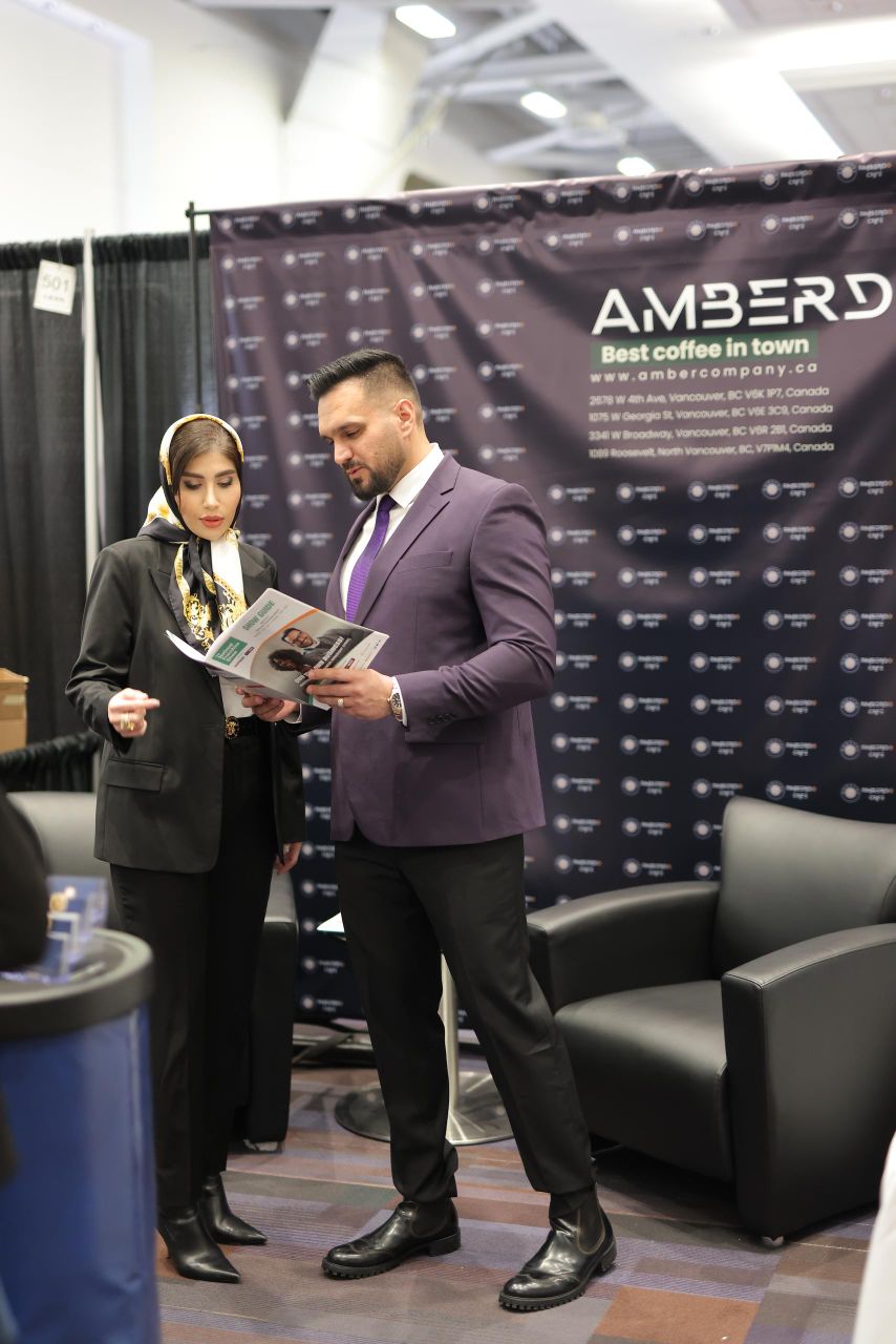 مژده شکری ساز و احمد ایوبی پور موسسان امبردو و لامبردو