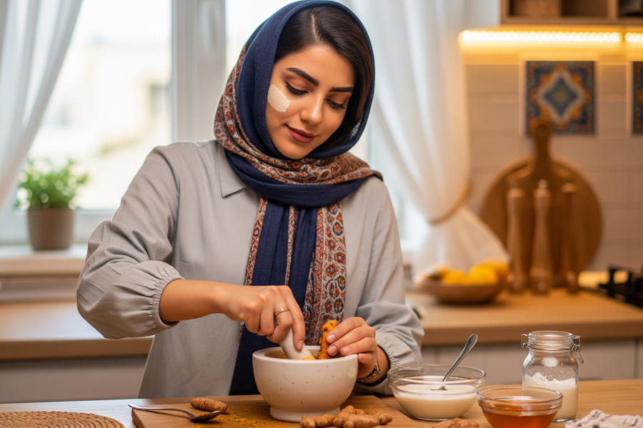 مراقبت از پوست در خانه