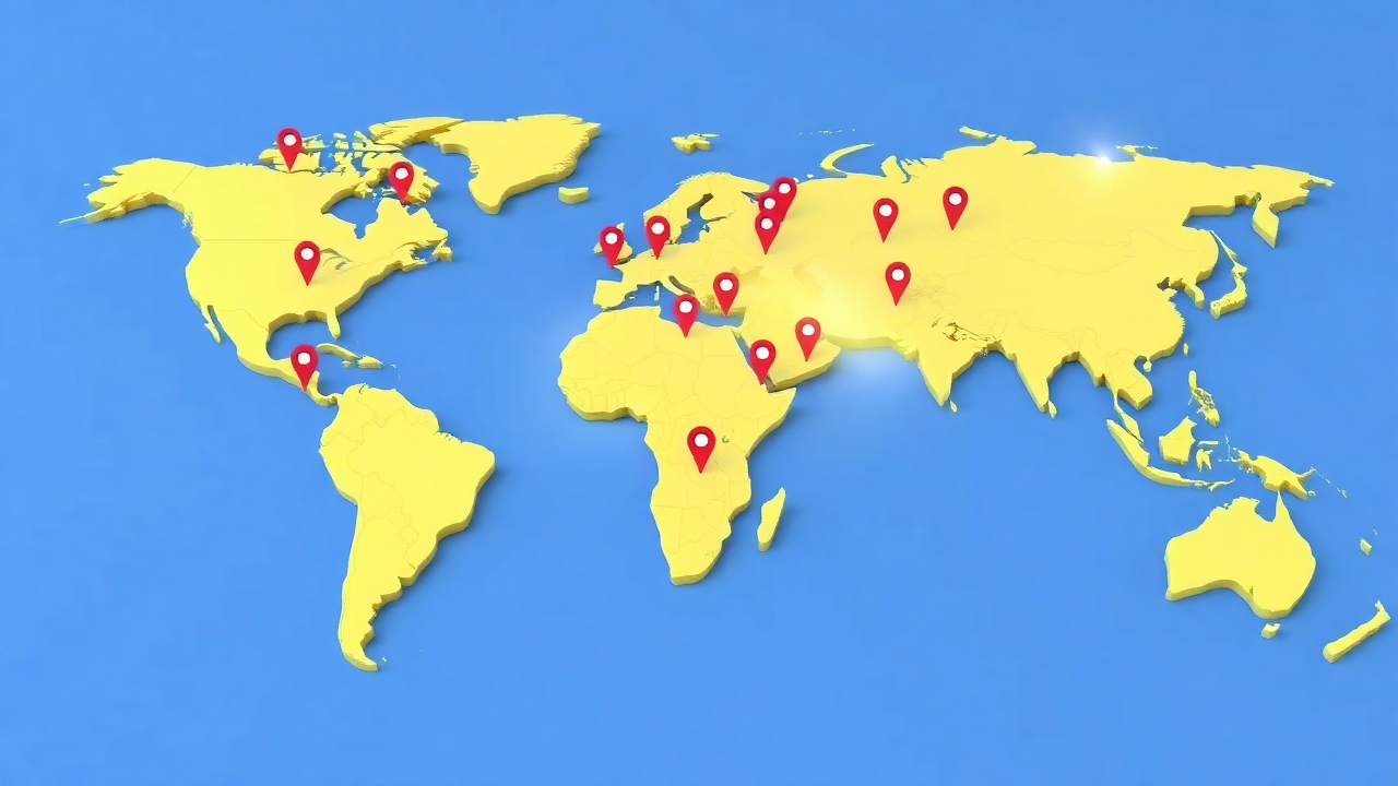 ابزار «من کجا هستم» در سایت onlinecompass.net