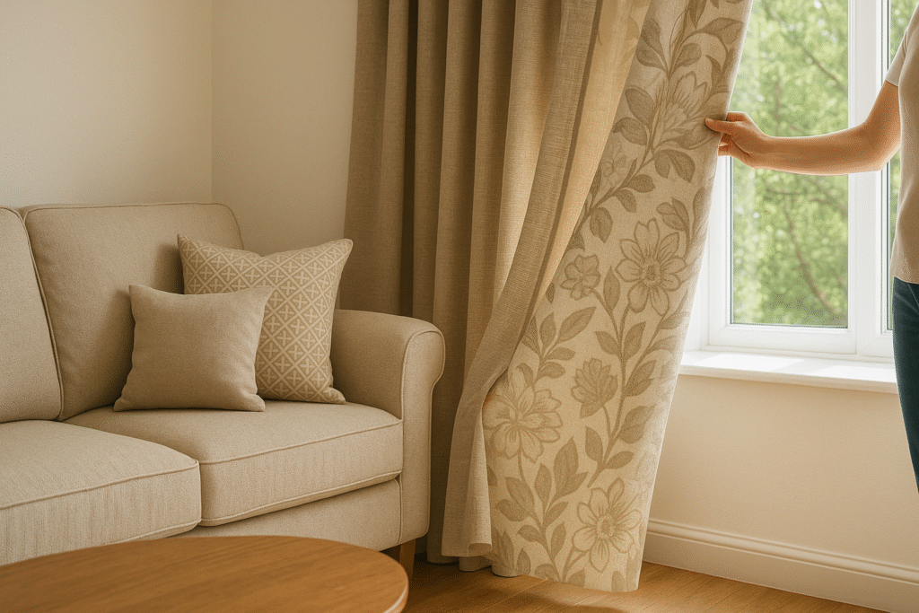 پرده برای اتاق خواب