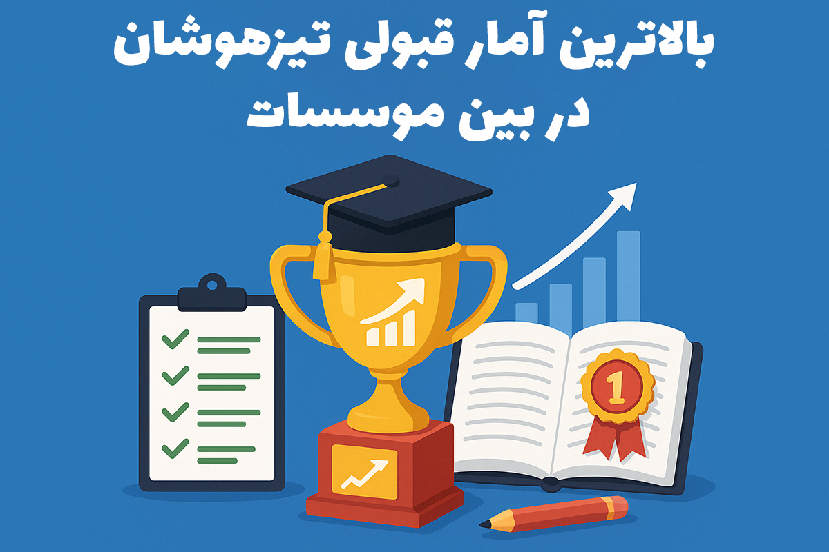 بالاترین آمار قبولی تیزهوشان در بین موسسات - بهترین زمان برای آمادگی آزمون تیزهوشان