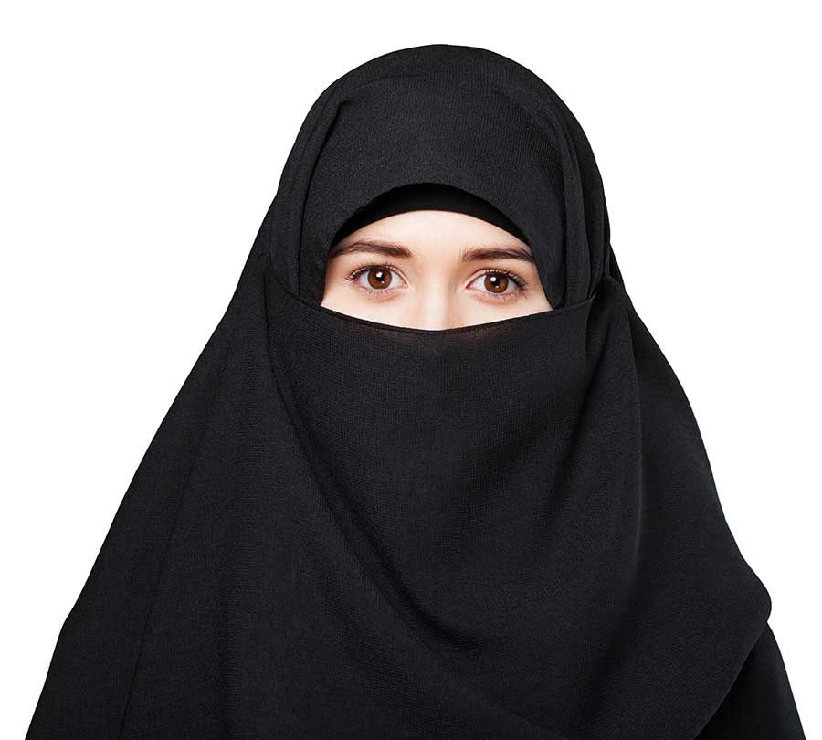 طرح مناسب مقنعه برای خانم های عربی