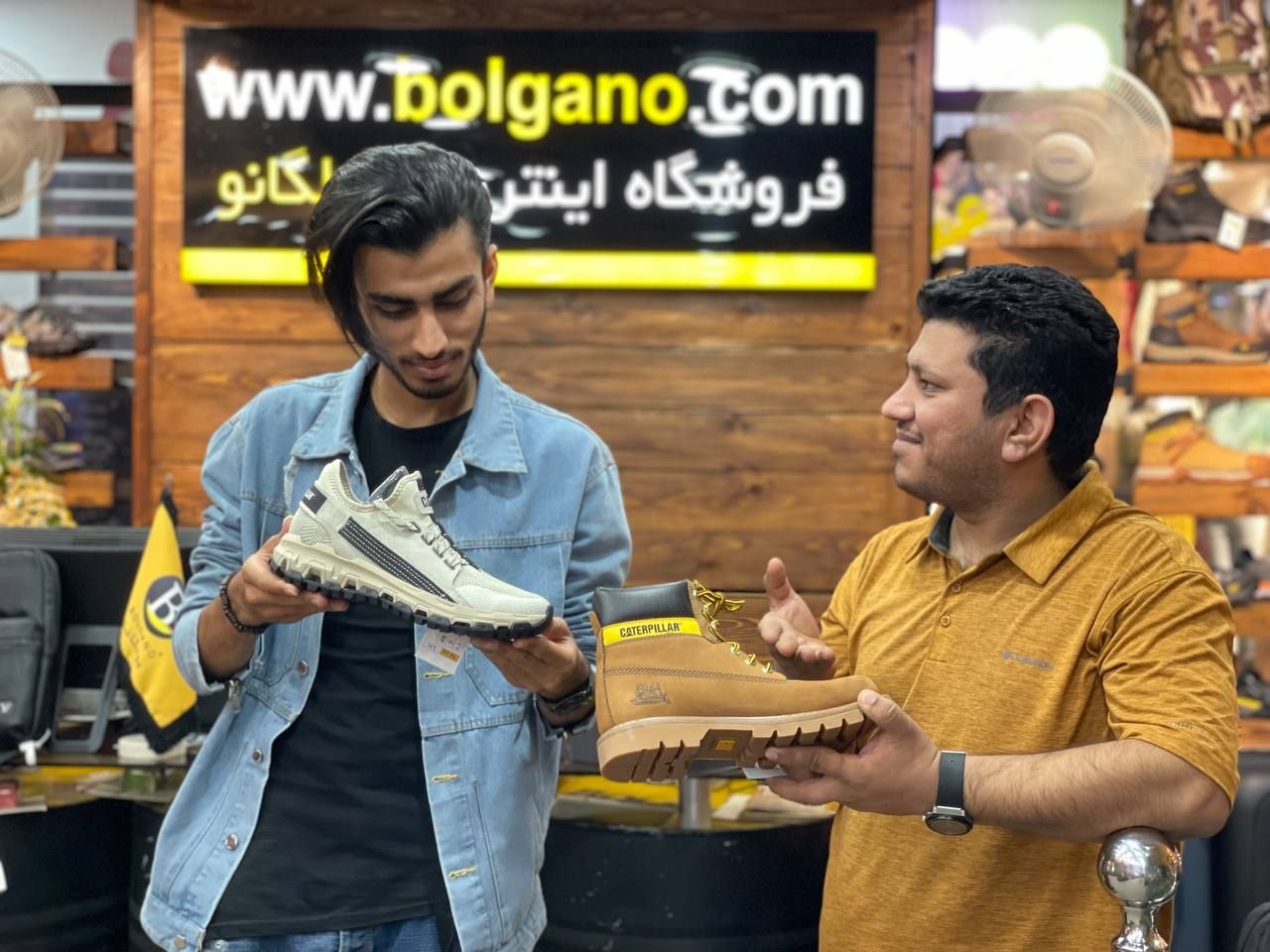 خرید انواع کفش کاترپیلار از بولگانو