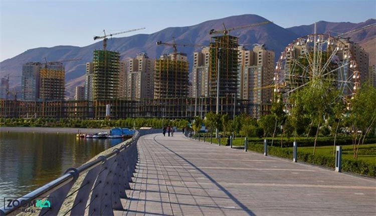 وضعیت ساخت و ساز دریاچه چیتگر