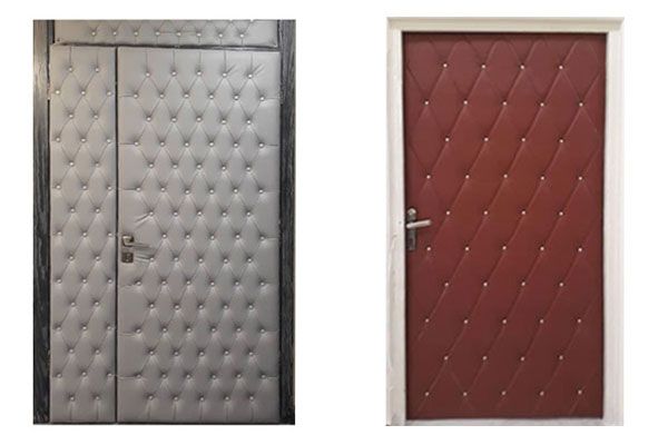 درب آکوستیک چرم کوبی شده