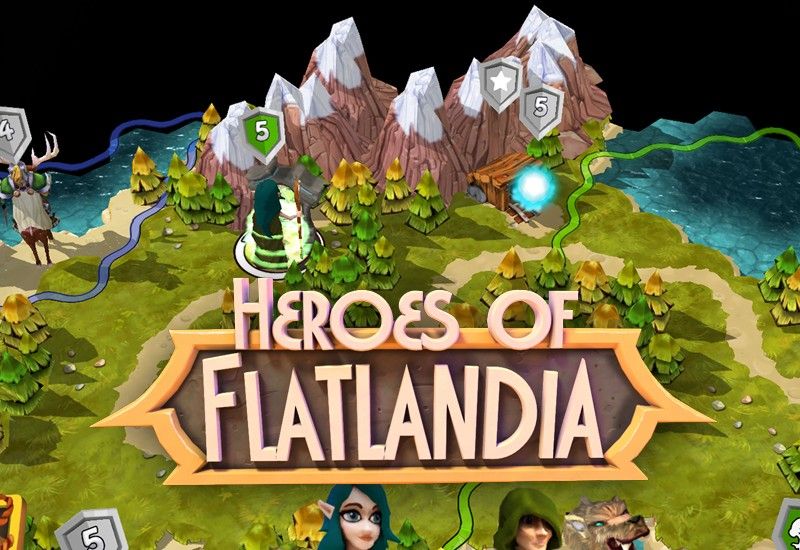 بازی استراتژیک Heroes of Flatlandia