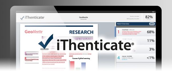 iThenticate از نرم افزار های تشخیص سرقت ادبی است