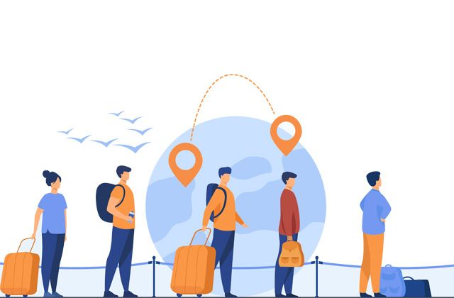 یادگیری زبان برای مهاجرت
