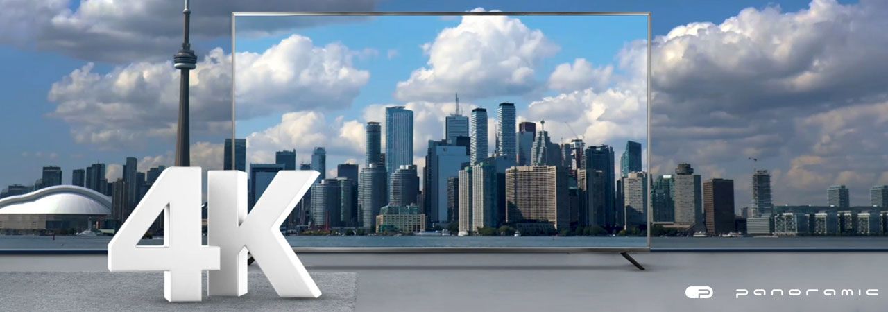 خرید تلویزیون 4K پانورامیک