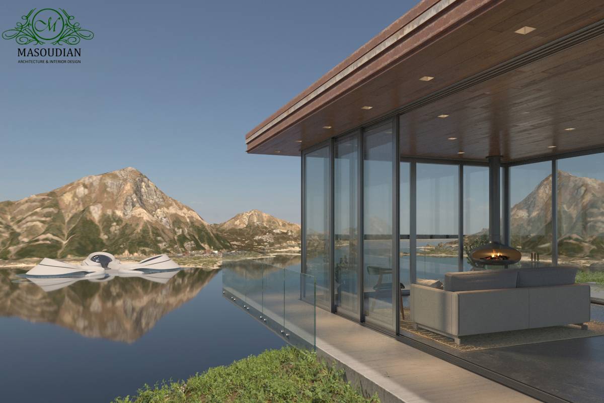طراحی ویلا در اقلیم سرد و کوهستانی