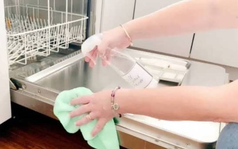 جرم گیری ماشین ظرفشویی در منزل