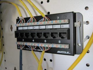 پچ پنل -Patch Panel از دسته بندی تجهیزات پسیو شبکه