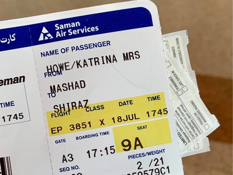 نکات خرید ارزان بلیط هواپیما مشهد- شیراز
