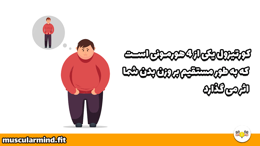 کورتیزول و افزایش وزن