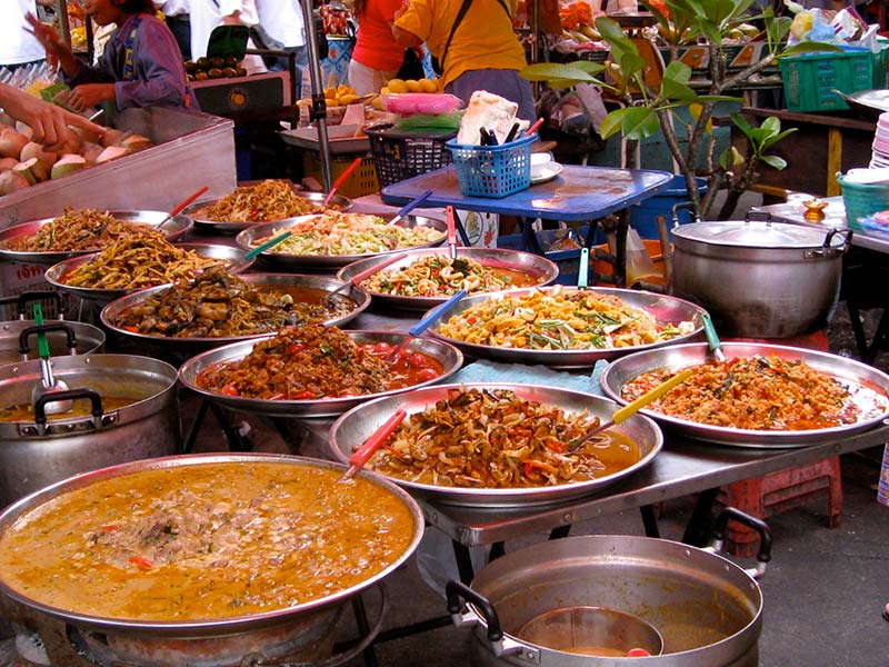 غذاهای بانکوک