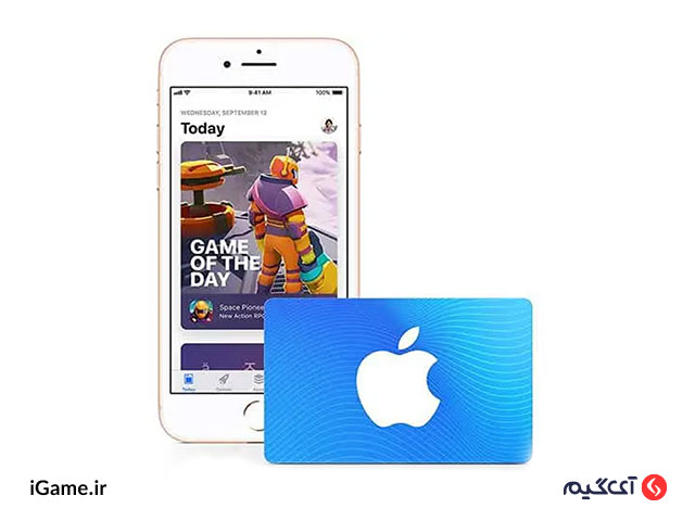 یکی از کاربردهای گیفت کارت اپل، استفاده از آن برای خرید درون بازی است.