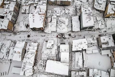 تخریب ساختمان‎ های زلزله ترکیه