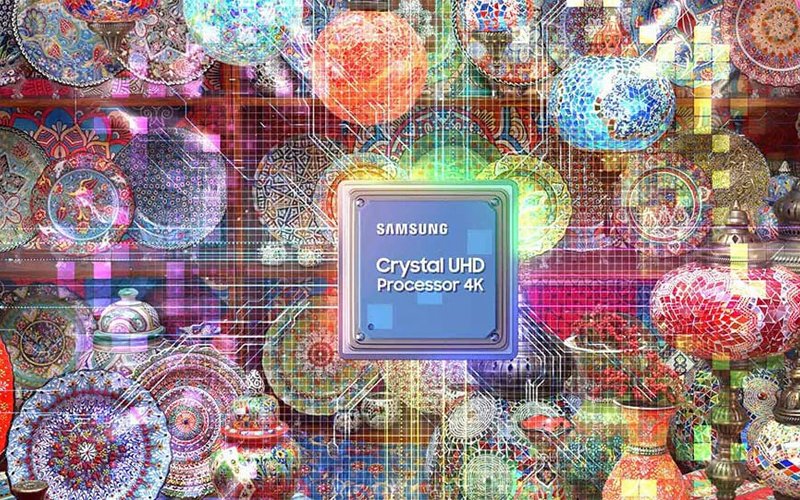 نقش Crystal Processor 4K به عنوان پردازنده تلویزیون BU8000