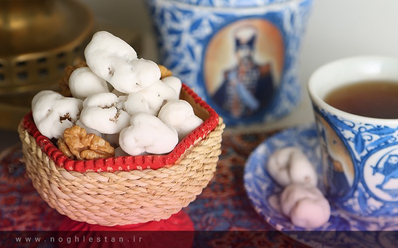 نقل گردویی گل محمدی ارومیه