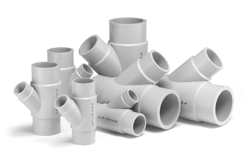 انواع لوله و اتصالات پی وی سی