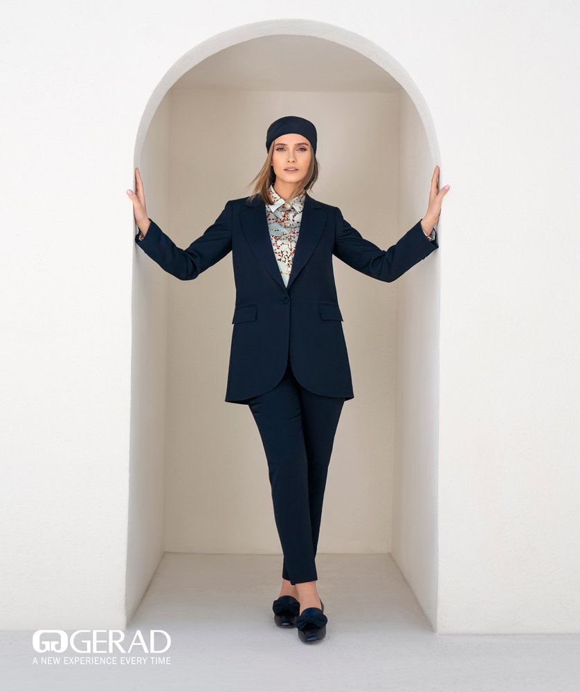 کت شلوار زنانه برای قدکوتاه