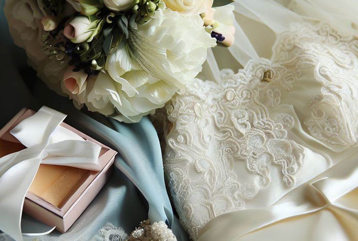 6 مزیت سفید شویی لباس عروس در خشکشویی آنلاین
