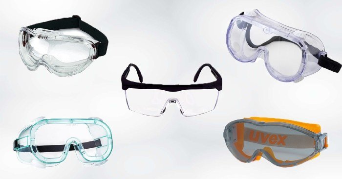 انواع عینک ایمنی