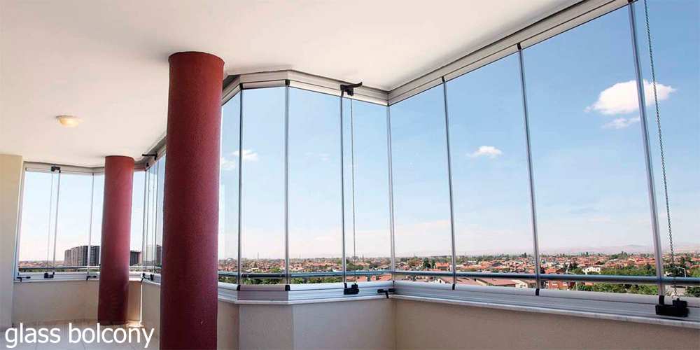 مزایای شیشه بالکن