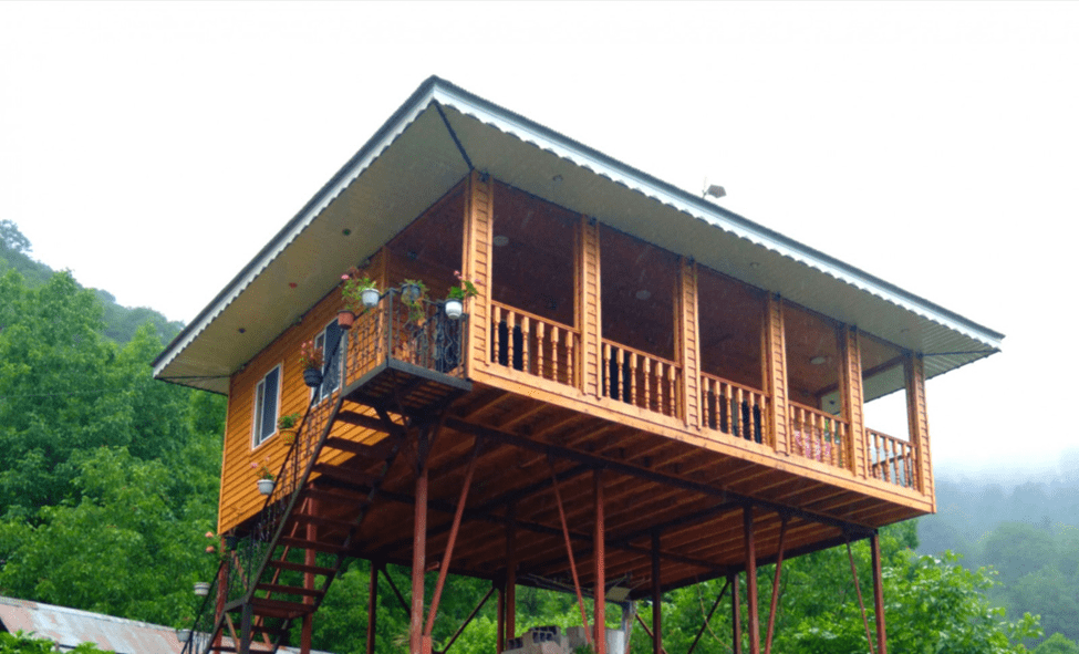 اقامت در کلبه چوبی