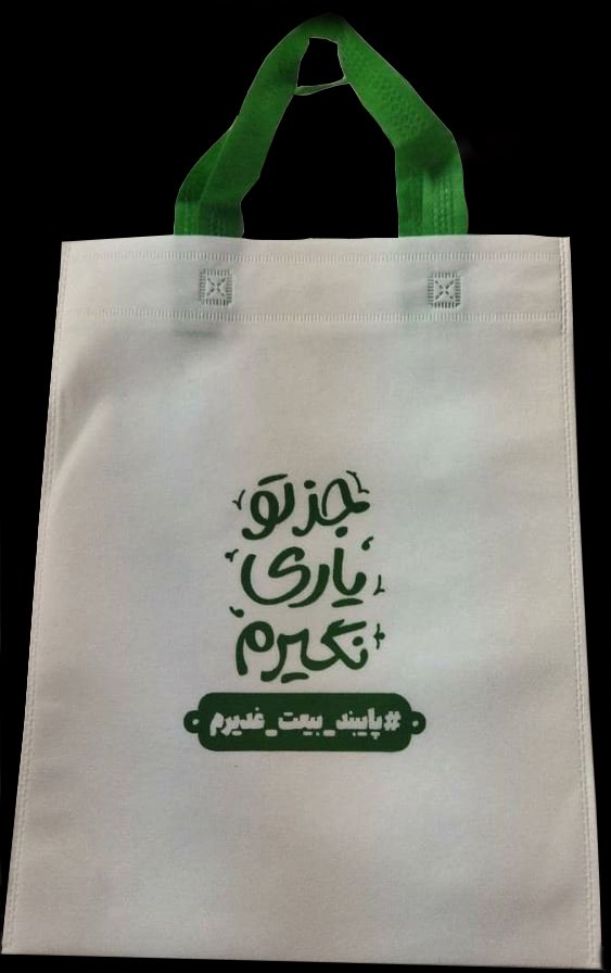 ساک دستی تبلیغاتی 2 ساک پارچه ای