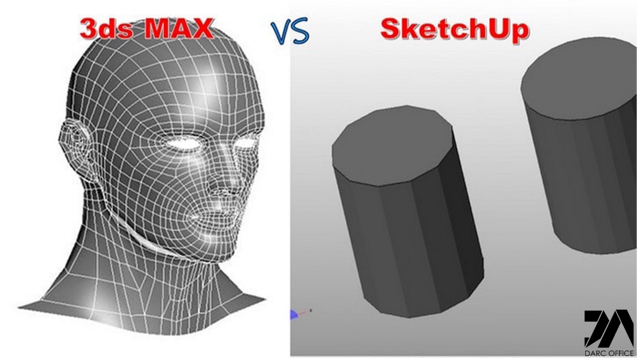 تفاوت های تری دی مکس با اسکچاپ