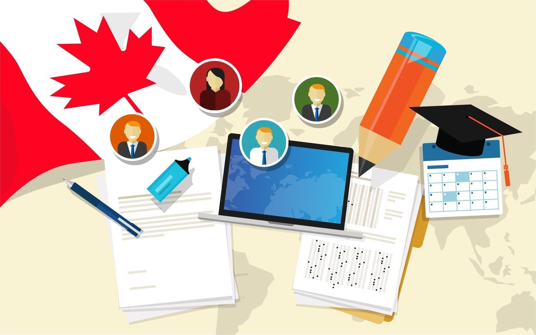 شرایط دریافت ویزای دانشجویی کانادا