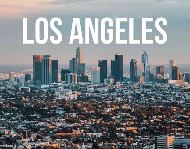 شهر لس آنجلس آمریکا