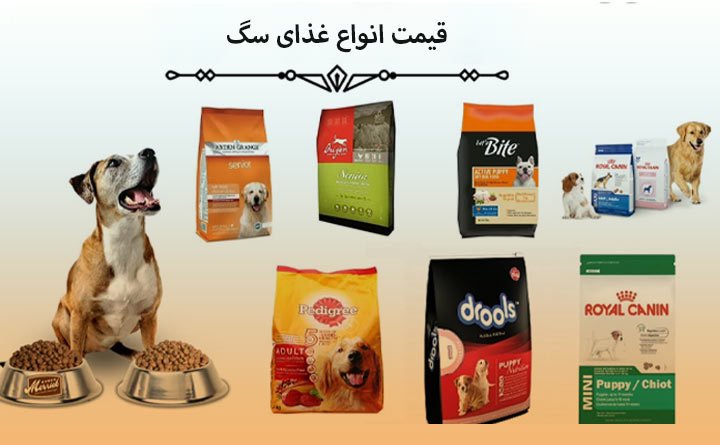 قیمت غذای سگ