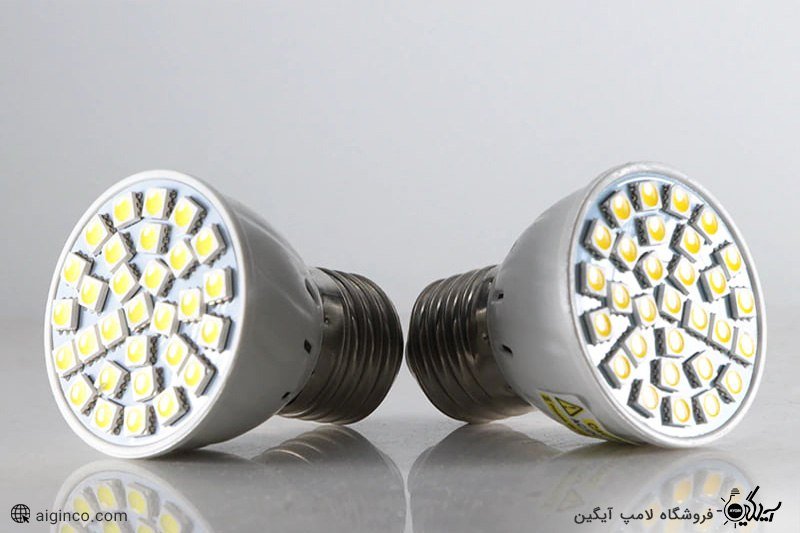 داخل لامپ LED