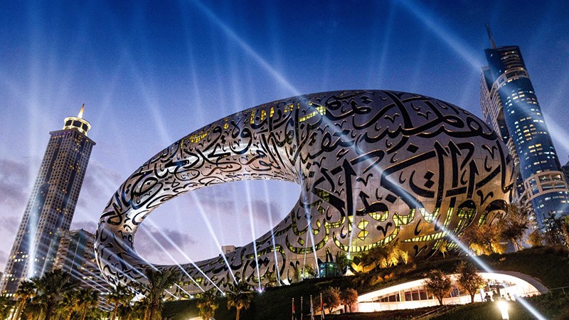 بخش‌های مختلف موزه آینده دبی