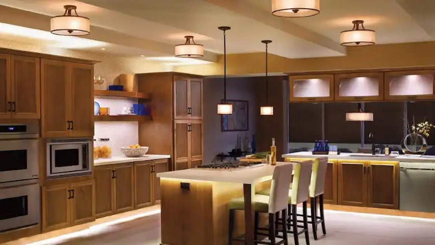 بهترین ایده‌ها برای نورپردازی آشپزخانه مدرن