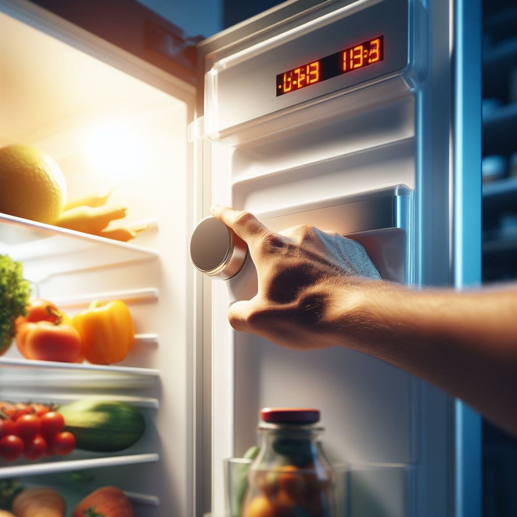 نحوه تنظیم درجه یخچال قدیمی با شاسی اهرمی