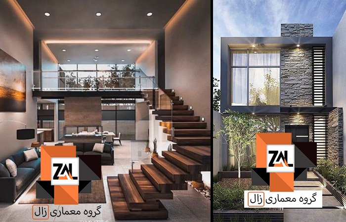 طراحی ویلا به سبک مدرن طراحی ویلا به سبک مدرن