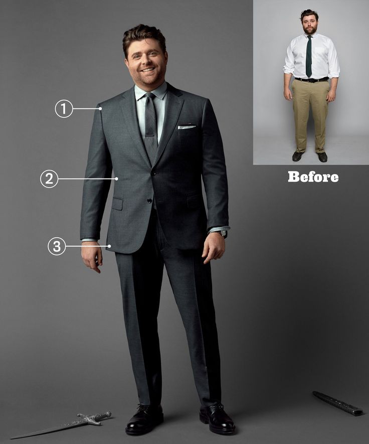 راهنمای انتخاب کت و شلوار سایز بزرگ مردانه