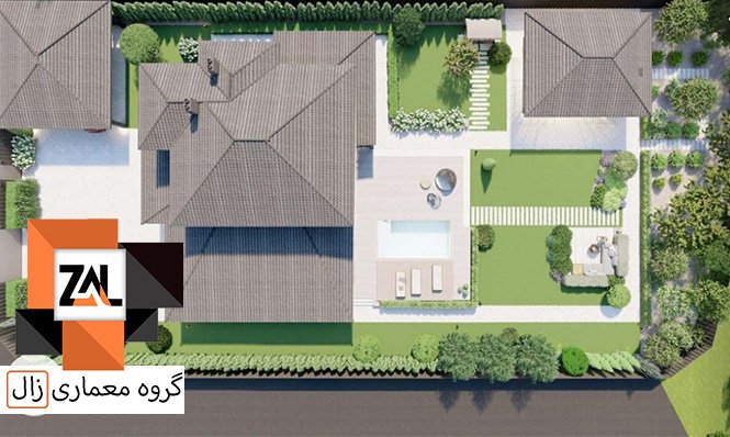 طراحی ویلا لاکچری