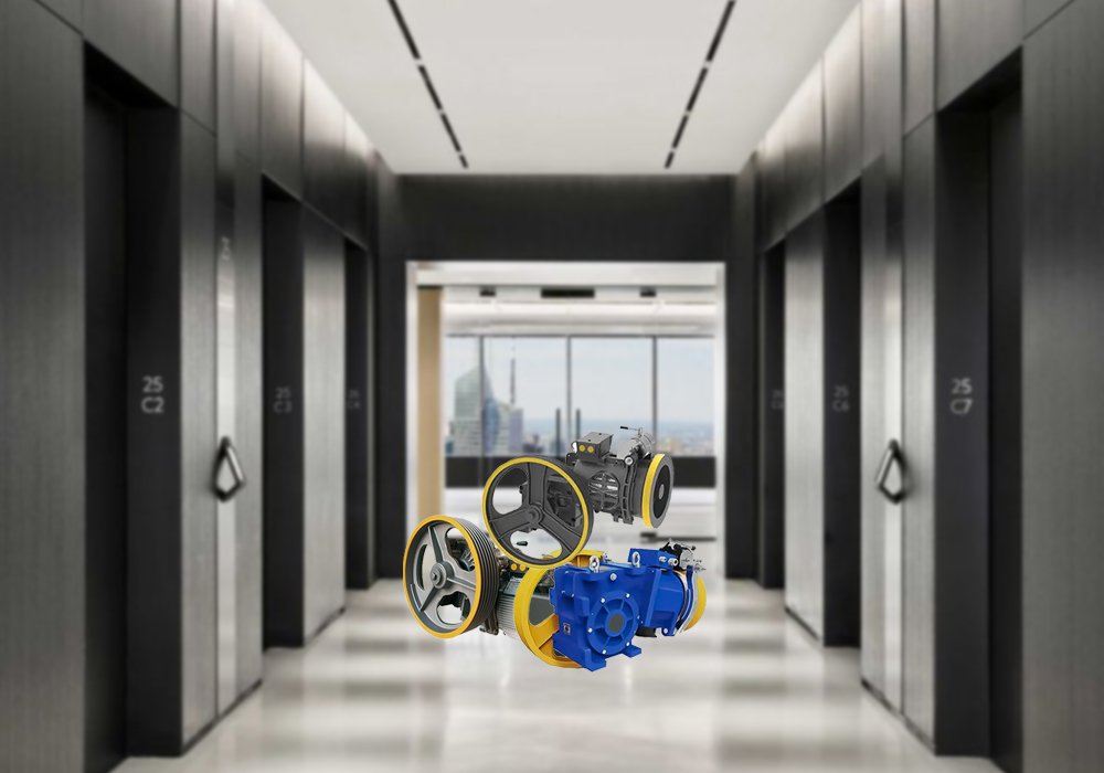مشخصات فنی موتور گیربکس آسانسور