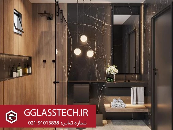کابین دوش شیشه ای