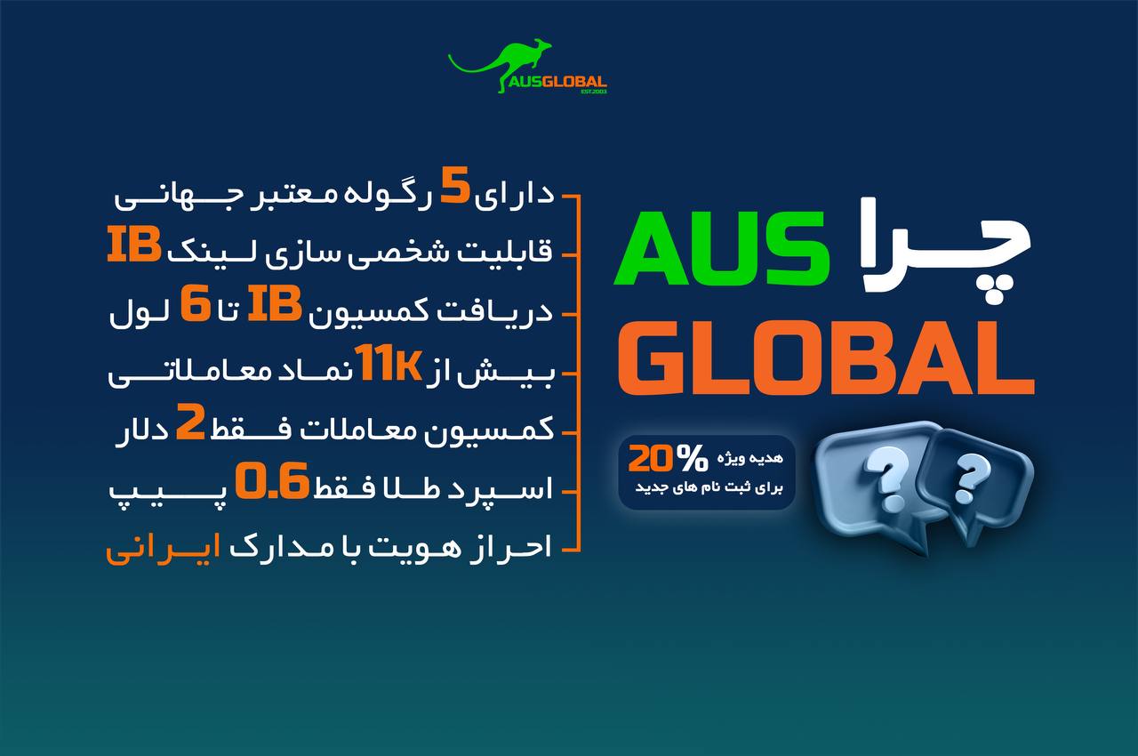 مزایای بروکر AUS Global