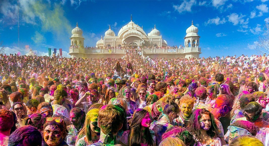 جشن رنگ ها در هند