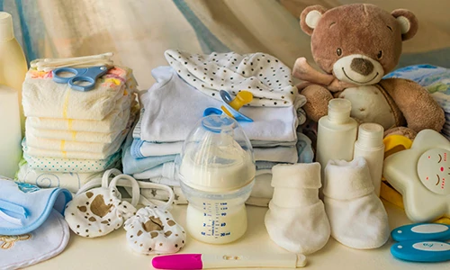 لیست لوازم ضروری برای شیر دادن به نوزاد