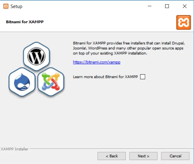 نصب Bitnami for Xampp