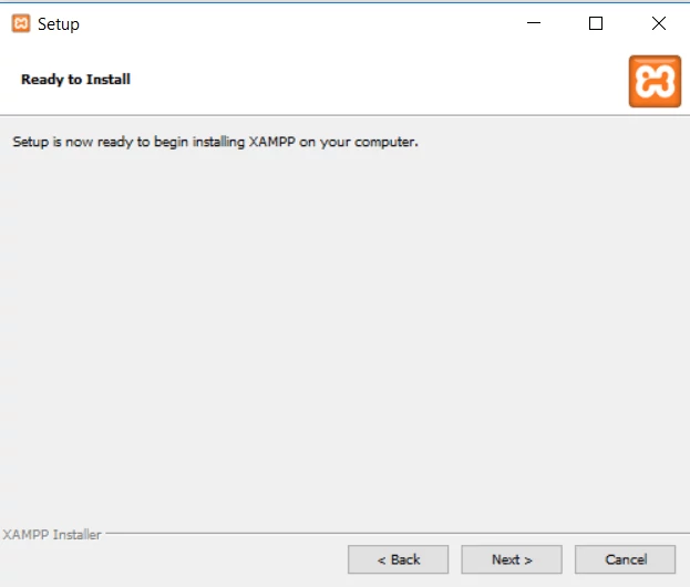 Confirm-xampp-installation